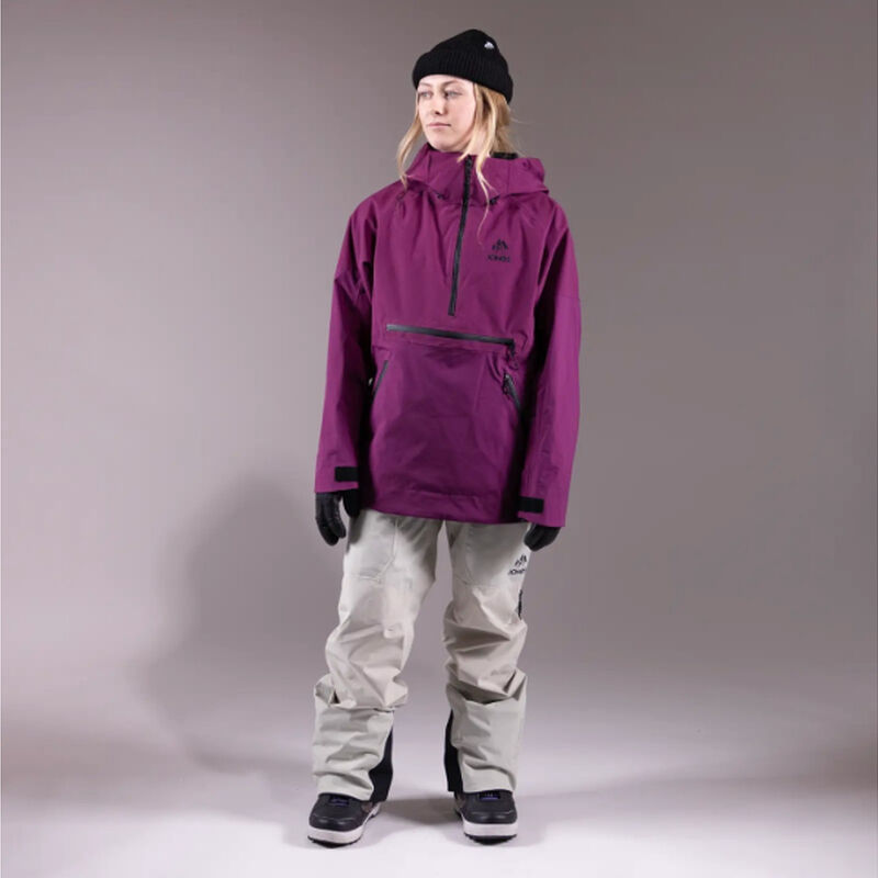 Jones Mountain Surf Recycled Anorak Pullover Womens image number 1